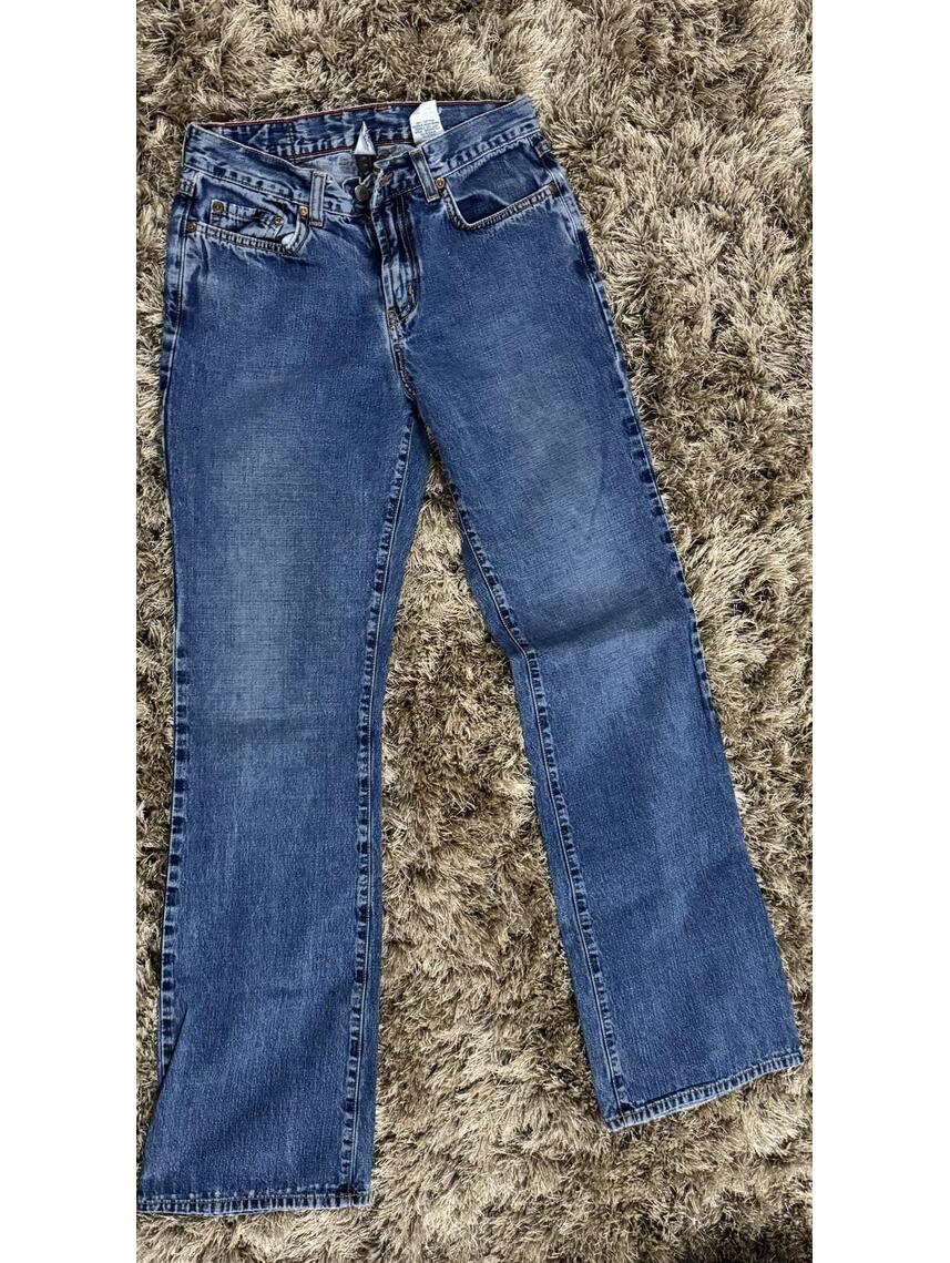 Lucky Brand Dungarees Blue Denim Bootcut Jeans Size 29